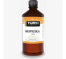Деревозащитная морилка TURY (орех; 0,5 л) 00002004580 