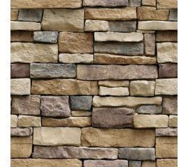 Пленка декоративная Волжанка камень, 2 м ПЛ45-2К 