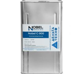Контактный клей NOBEL C-900 (канистра; 4 кг; красный; для пластика) 07-0005 