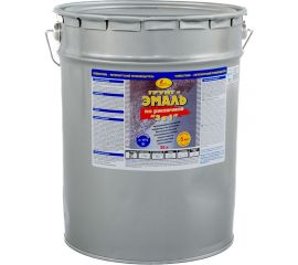 Грунт-эмаль по ржавчине 3в1 НОВБЫТХИМ черная, 20 л 661 