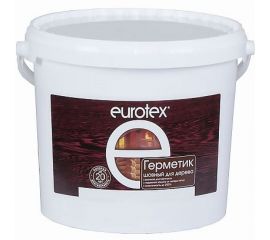 Шовный герметик для дерева Eurotex палисандр 6 кг 1 135461 