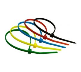 Нейлоновая стяжка SUPRLAN 4,8x300 мм, 5 цветов, 100 шт. 06-1017 