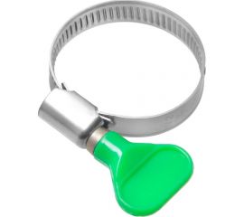 Обжимной хомут из нерж. стали MasterProf 25-40 мм, бабочка, 2 шт. ИС.140844 