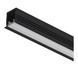 Профиль 1104 Hafele черный опал/3.0m черный 833.95.725 