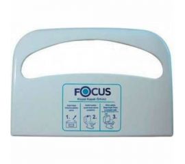 Диспенсер для покрытий на унитаз Focus 280x50x420 мм, пластик, белый BON-8027968 