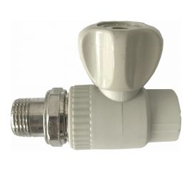 Шаровой кран для радиатора Kalde прямой 25x3/4 серый 3.4070.19.025 