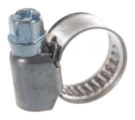 Обжимной хомут Госкреп 9 мм, нержавеющая сталь, 10-16 мм, 2 шт. 11-0013770 