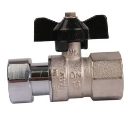 Шаровой кран STOUT с накидной гайкой, ВР/накидная гайка 3/4x3/4 SVB-0009-000020 