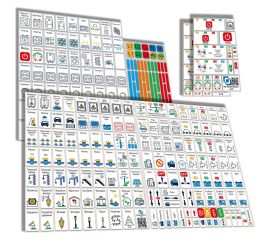 Дополнительный набор наклеек Маркировка 220 для дома от 267шт EL-ProTehno 