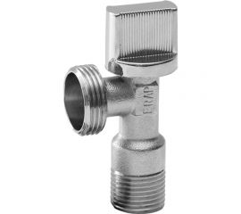 Угловой шаровой кран Frap 1/2 - 3/4 нар/нар с отражателем 537866 