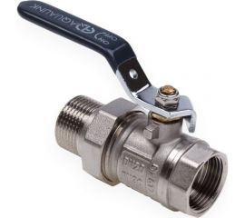Шаровой кран со сгоном AQUALINK вн-нар 1/2 U ручка 1169 