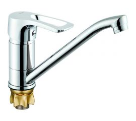 Смеситель для кухни G-lauf с плоским поворотным изливом, хром 4G4-A181 