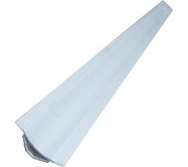 Бордюр на плитку Центурион 1,80 м белый (мягкий край) 45 мм (широкий) 2989 