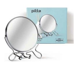 Зеркало Ladina PITTA двустороннее, круглое, металл, обод 5"" 400400-2 