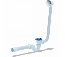 Сифон для ванны АНИ пласт 1 1/2"х40 EC155S 