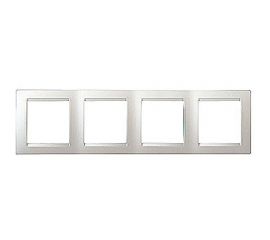Четырехместная рамка, белая Simon 1500640-030 
