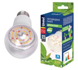 Светодиодная лампа Uniel 15W, SPFB, E27, CL PLP30WH LED-A60 UL-00007405 