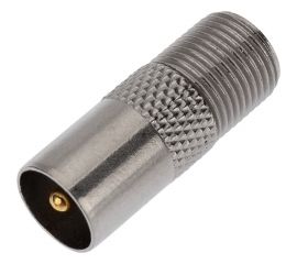 Переход F-гнездо на штекер ТВ 100 шт PROCONNECT 05-4303-6 