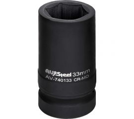 Головка ударная шестигранная удлиненная (33 мм; 1DR) AV Steel AV-740133 