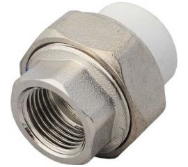 Муфта комбинированная RTP разъемная, американка, внутренняя резьба, D63х2 мм 10625 