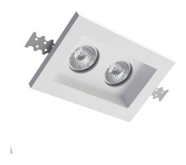 Встраиваемый гипсовый светильник Artpole потолочный, точечный, белый SGS4 