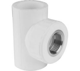 Комбинированный тройник VALFEX PP-R белый, 20х3/4 дюйма ВР 10127120 127-0516 