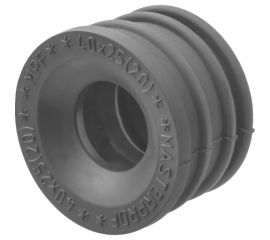 Сантехническая манжета для канализации MPF 40x25, серая, уплотнительная, переходная ИС.131767 