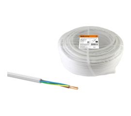 Провод TDM ПВС 4х1,5 ГОСТ 50м, белый SQ0118-0119 