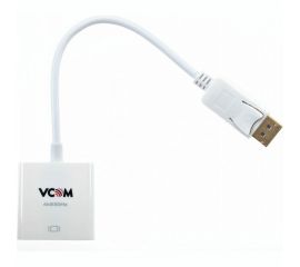 Кабель-переходник VCOM DisplayPort M - HDMI F, 0.2m, 4K 30Hz CG601-4K3 
