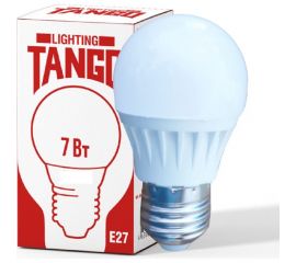 Лампа TANGO 7W E27 шарик 6500K 220V LED G45-7W-E27-WW НОВИНКА 1196921 