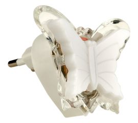 Светильник-ночник Uniel, без выключателя, DTL-308-Бабочка/RGB/3LED/0,5W, 10318 