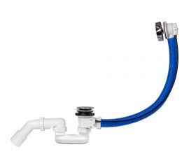 Автоматический сифон для ванны STYRON хромированный 530 мм STY-536-A-K-L 