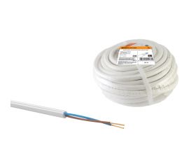 Провод TDM ПВС 2х0,75 ГОСТ 30м, белый SQ0118-0041 
