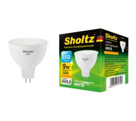 Светодиодная лампа Sholtz MR16 9Вт GU5.3 2700К 220В LMR3134 