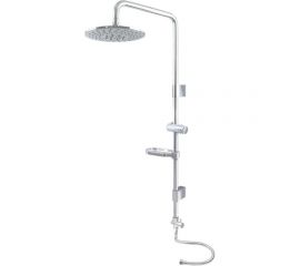 Душевой гарнитур без смесителя Mix&Fix с верхней душевой лейкой 220 мм тов-205525 