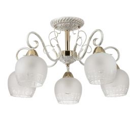 Потолочная люстра LUMION стекло, E27, 5х60W, BIANCOPA 3505/5C 