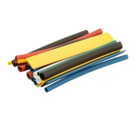 Набор термоусаживаемых трубок Grisard ElectricТТУ 4/2 (4хЧ, 2хБ, К, С, Ж, З) (10x10см/упаковка) GRE-016-0007 