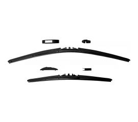 Комплект щёток стеклоочистителя HYBRID 2 шт 60 см и 40 см + адаптер B1 2 шт Heyner 020010 