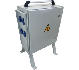 Щит механизации ГК ЭЛЕКТРОСПЕКТР ЩМ-РУСП-63-4x1П-4x3П IP54 ввод 63А с 1 УЗО, 4 розетки 1Р N PE 16A, 00000304366 