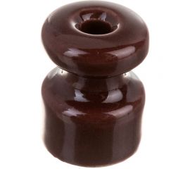 Керамический ретро изолятор Retrika коричневый, 20 шт RI-02202-20 