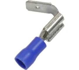 Изолированная клемма "мама"+"папа" Nord-Yada 2в1 6.3мм+штекер-6.3мм 1.5-2.5кв.мм (синяя) 906330 