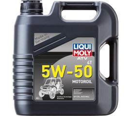 НС-синтетическое моторное масло для 4-тактных мотоциклов 4л LIQUI MOLY ATV 4T Motoroil 5W-50 SN MA2 20738 