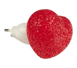 Светильник-ночник Uniel DTL-309-Сердечко/RED/1LED/0,1W 10325 