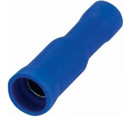 Штекерный изолированный разъем REXANT, гнездо 4 мм, 1.5-2.5 кв.мм, синий, 100шт 08-0221 