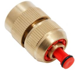 Коннектор 3/4" с аквастопом латунь MasterProf ДС.070679 