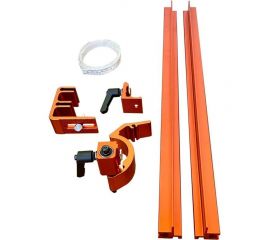 Набор направляющих рельс с упорами для торцовочных пил (2 шт; 610 мм; алюминий) UNIQ TOOL UTK-7000 