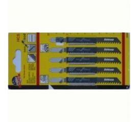 Пилки Т-118 A (5 шт; 1.1-1.5 мм; HSS; EU-хвостовик) для лобзика SKRAB 20886 