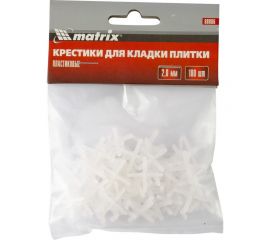 Крестики (100 шт; 2 мм) для кладки плитки MATRIX 88086 
