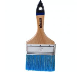 Флейцевая кисть для антисептиков деревянная рукоятка Biber 31267 "Стандарт" 100мм 12/240 тов-190027 