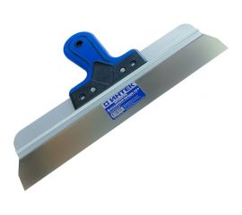 Фасадный шпатель ИНТЕК ПРОФИ 350 мм, из нержавеющей стали, с двухкомпонентной ручкой 20718 